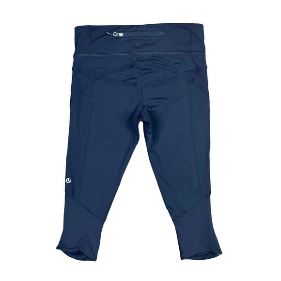 lululemon athletica Run Pace Crop Leggings - Size 4 - Picture 4 of 5